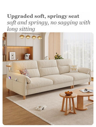 Soft, springy seat