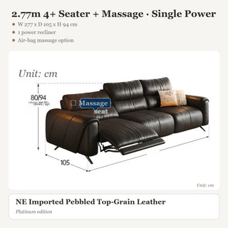 2.77m 4+ Seater + Massage · Single Power
