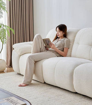 Deep, soft seat