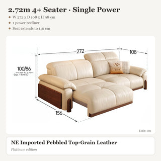 2.72m 4+ Seater · Single Power