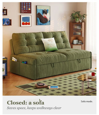 Closed: a sofa