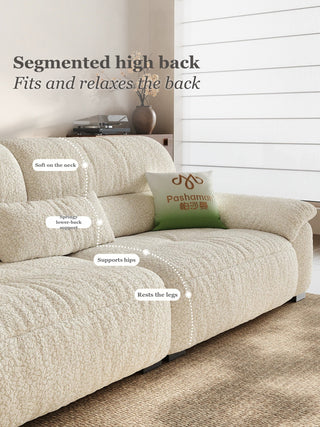 Segmented high back