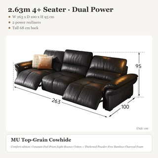 2.63m 4+ Seater · Dual Power