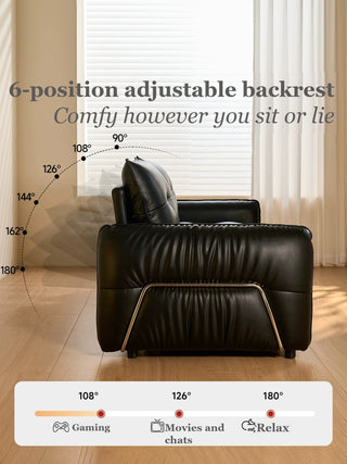 6-position adjustable backrest