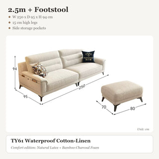 2.5m + Footstool