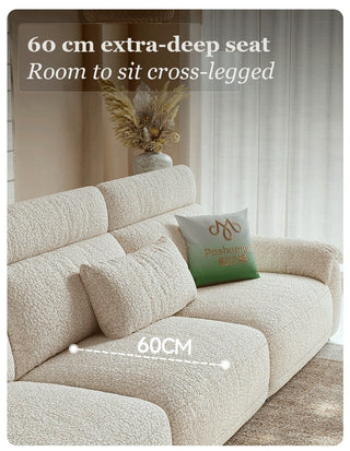 60 cm extra-deep seat