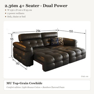 2.36m 4+ Seater · Dual Power