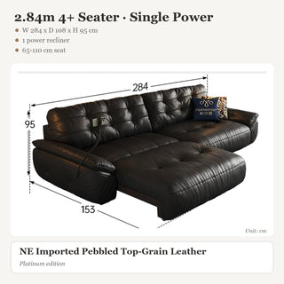2.84m 4+ Seater · Single Power
