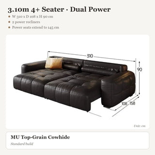 3.10m 4+ Seater · Dual Power