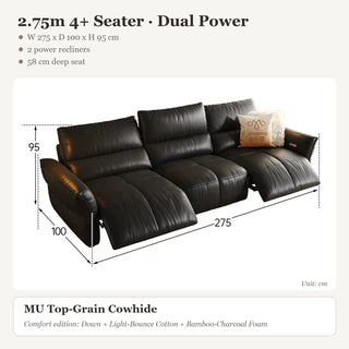 2.75m 4+ Seater · Dual Power