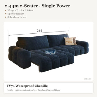 2.44m 2-Seater · Single Power
