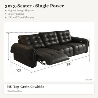 3m 3-Seater · Single Power