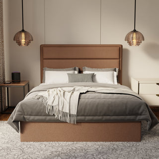 Zorvain Fabric Drawer Bed Frame (Water Repellent & Pet friendly)