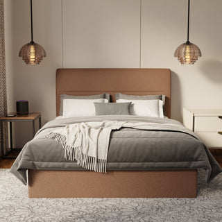 Lysara Fabric Drawer Bed Frame (Water Repellent & Pet friendly)