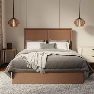 Bravelle Fabric Drawer Bed Frame (Water Repellent & Pet friendly)