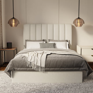Trevino Fabric Drawer Bed Frame (Water Repellent & Pet friendly)