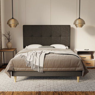 Marlowe Fabric Bed Frame (Water Repellent & Pet friendly) By Esteller