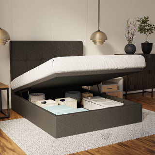 Marlowe Fabric Storage Bed Frame (Water Repellent & Pet Friendly) By Esteller
