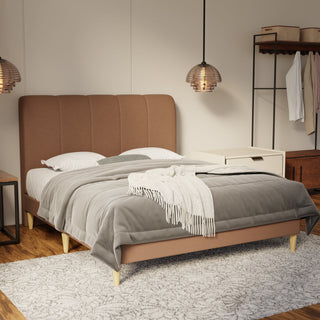 Caldrin Fabric Bed Frame (Water Repellent & Pet friendly) by Esteller