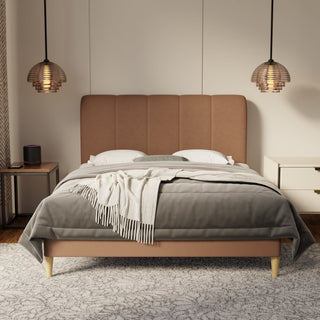 Caldrin Fabric Bed Frame (Water Repellent & Pet friendly) by Esteller