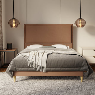Shiro Fabric Bed Frame (Water Repellent & Pet friendly) by Esteller