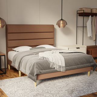 Corlune Fabric Bed Frame (Water Repellent & Pet friendly)