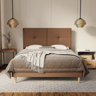 Rylan Fabric Bed Frame (Water Repellent & Pet friendly) By Esteller