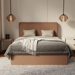 Caldrin Fabric Storage Bed Frame (Water Repellent & Pet Friendly)
