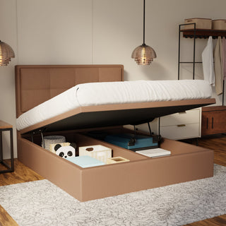 Solvane Fabric Storage Bed Frame (Water Repellent & Pet Friendly)