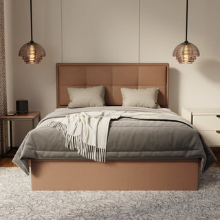 Solvane Fabric Storage Bed Frame (Water Repellent & Pet Friendly)