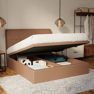 Lysara Fabric Storage Bed Frame (Water Repellent & Pet Friendly)