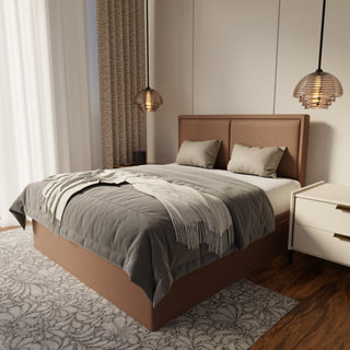Bravelle Fabric Storage Bed Frame (Water Repellent & Pet Friendly)