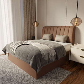Kuro Fabric Storage Bed Frame (Water Repellent & Pet Friendly) by Esteller