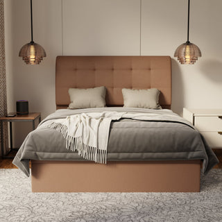 Haldor Fabric Storage Bed Frame (Water Repellent & Pet Friendly) by Esteller