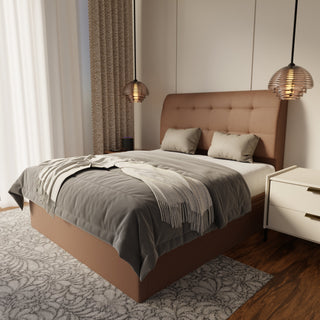 Haldor Fabric Storage Bed Frame (Water Repellent & Pet Friendly) by Esteller