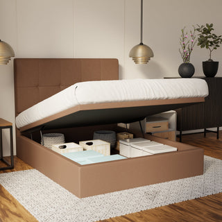 Marlowe Fabric Storage Bed Frame (Water Repellent & Pet Friendly) By Esteller