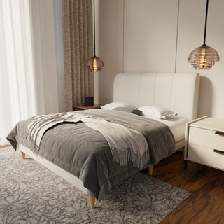 Caldrin Fabric Bed Frame (Water Repellent & Pet friendly) by Esteller
