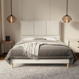 Velmira Fabric Bed Frame (Water Repellent & Pet friendly) by Esteller