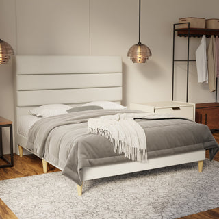 Corlune Fabric Bed Frame (Water Repellent & Pet friendly)