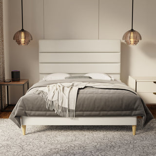 Corlune Fabric Bed Frame (Water Repellent & Pet friendly)