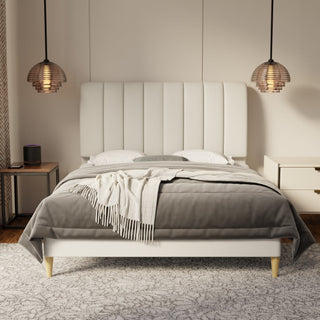 Trevino Fabric Bed Frame (Water Repellent & Pet friendly)