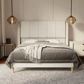 Brinley Fabric Bed Frame (Water Repellent & Pet friendly)