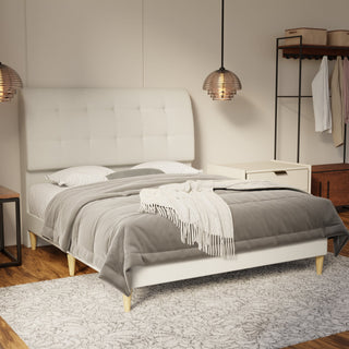 Haldor Fabric Bed Frame (Water Repellent & Pet friendly)