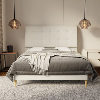 Haldor Fabric Bed Frame (Water Repellent & Pet friendly)