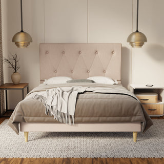 Valen Fabric Bed Frame (Water Repellent & Pet friendly) By Esteller