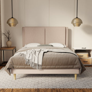 Vance Fabric Bed Frame (Water Repellent & Pet friendly) By Esteller