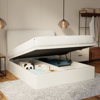 Vintaro Fabric Storage Bed Frame (Water Repellent) by Esteller