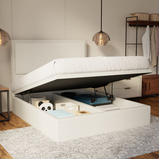 Shiro Fabric Storage Bed Frame (Water Repellent & Pet Friendly)