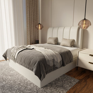 Asteron Fabric Storage Bed Frame (Water Repellent & Pet Friendly)