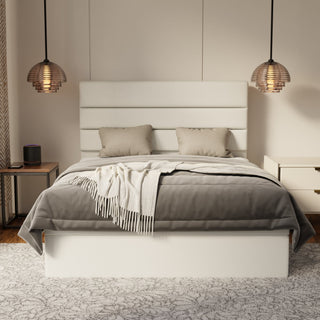 Corlune Fabric Storage Bed Frame (Water Repellent & Pet Friendly)
